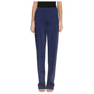Au Jour Le Jour Blue Triacetate Trousers XS